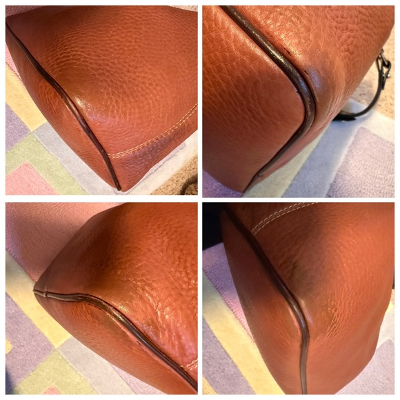 Dooney & Bourke Vintage Pebbled Leather Bag - Picture 15 of 15